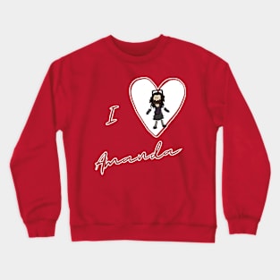 I Heart Amanda Crewneck Sweatshirt